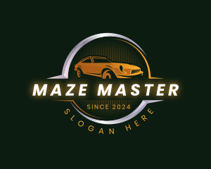 Car Vehicle Mechanic logo design