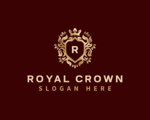 Royal Crown Shield logo design