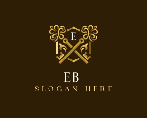 Elegant Real Estate Key Logo