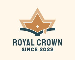 Royal Crown Book logo design