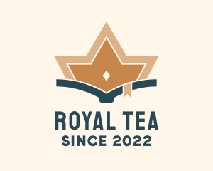 Royal Crown Book logo design