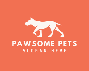 Canine Pet Dog logo design