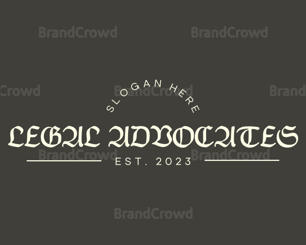 Street Gothic Business Logo