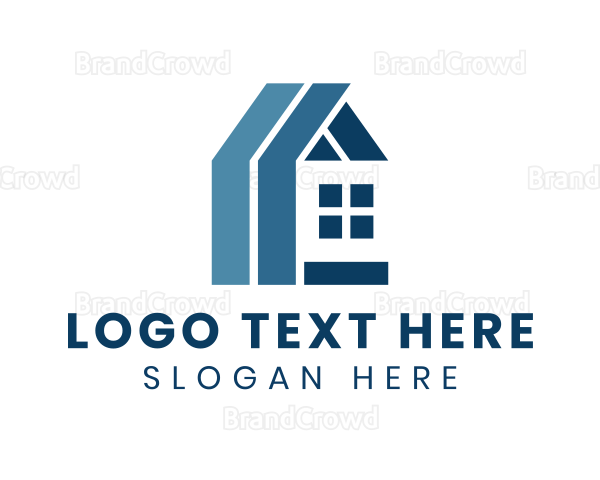 Apartment House Property Logo