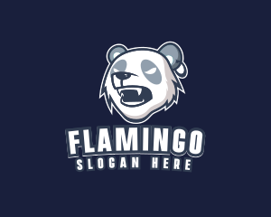 Animal - Angry Panda Bear logo design