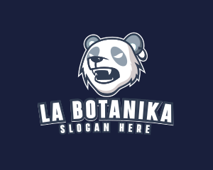 Esport - Angry Panda Bear logo design