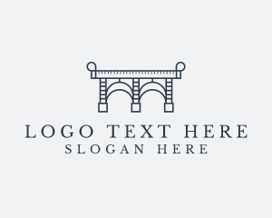 Ruler Bridge Construction Logo