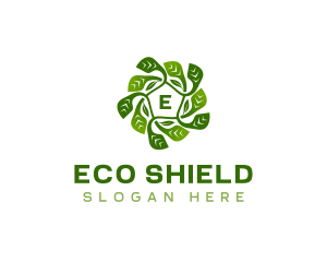 Organic Eco Garden logo design