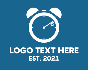 Time - Toothbrush Time Clock logo design