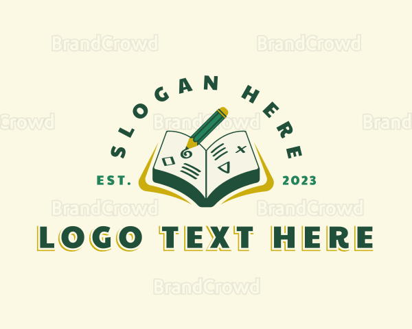 Writing Book Education Logo