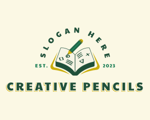 Writing Book Education logo design