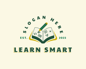 Writing Book Education logo design