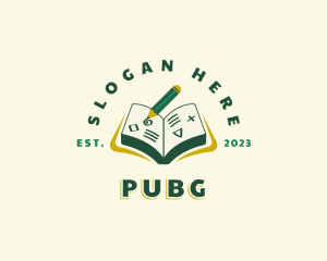 Pencil - Writing Book Education logo design