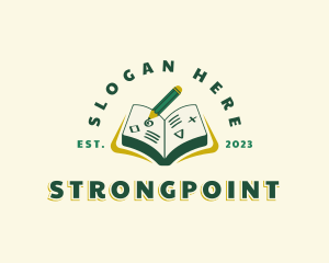 Academic - Writing Book Education logo design