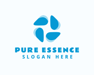 Pure - Aqua Water Supply logo design