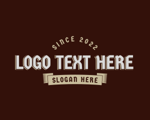 Hip - Premium Western Banner logo design