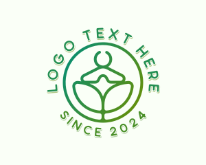 Meditate - Spa Yoga Wellness logo design