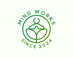 Spa Yoga Wellness  logo design