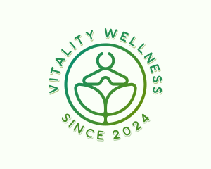 Spa Yoga Wellness  logo design