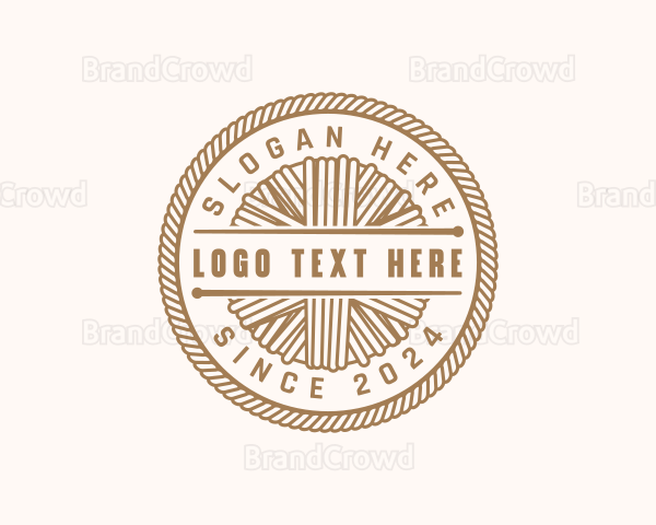 Yarn Embroidery Knitting Logo