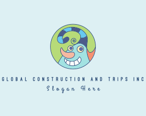Stroke - Happy Carnival Cartoon logo design