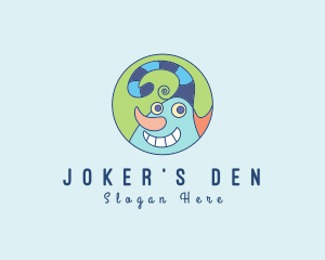 Joker - Happy Carnival Cartoon logo design