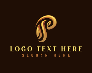 Modern - Business Letter P logo design