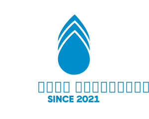 Drainage - Blue Drops Wash logo design