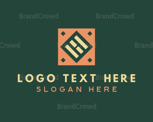 Tile Interior Design Logo