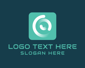 Advertising - Spiral Media Startup logo design