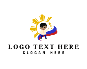 Sinulog - Filipino Boy Attire logo design