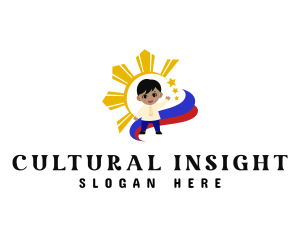 Filipino Boy Attire logo design