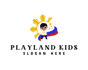 Filipino Boy Attire logo design