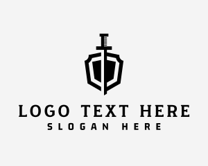 Security - Sword Shield Security logo design