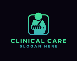 Human Injury Care logo design