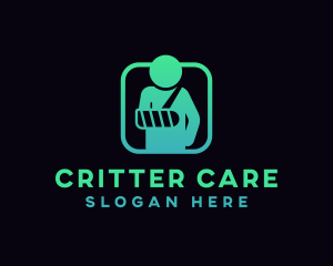 Human Injury Care logo design