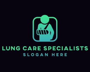 Human Injury Care logo design