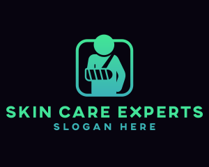 Human Injury Care logo design