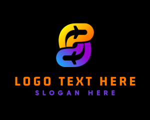 Hangar - Travel Airplane Loop logo design