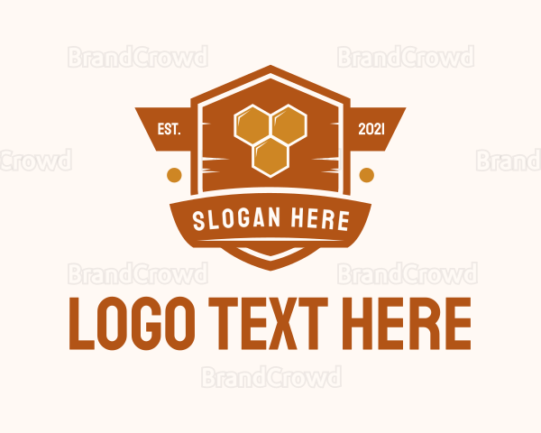 Vintage Honeycomb Badge Logo