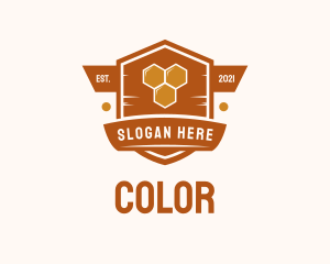 Vintage Honeycomb Badge Logo