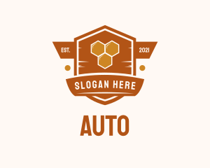 Vintage Honeycomb Badge Logo