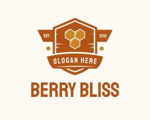 Vintage Honeycomb Badge logo design