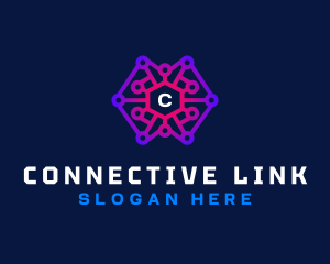 Network - Network Link Software logo design