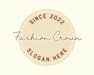 Fancy Fashion Business logo design