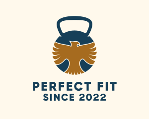 Falcon Fitness Kettlebell  logo design