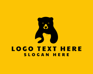 Mother - Bear Love Parenting logo design