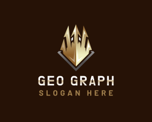 Arrow Graph Investment logo design