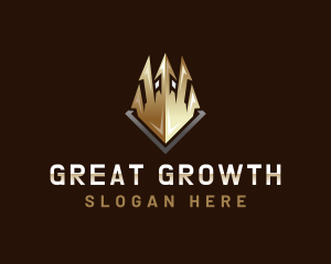 Arrow Graph Investment logo design