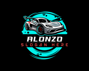 Car Automobile Racing logo design